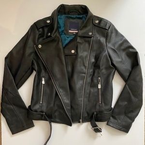 Modcloth Vegan Leather Moto Jacket